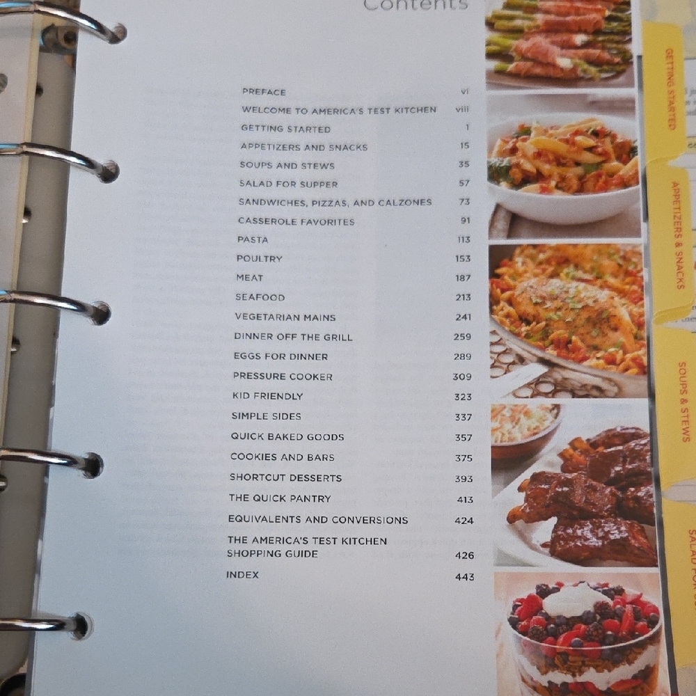 Quick Family Cookbook - Orange Cover - Picture 3 of 3